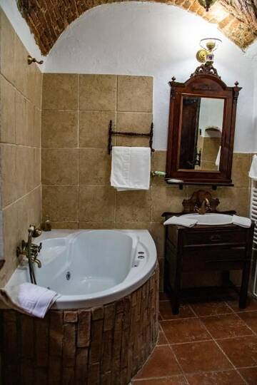 Фото номера Люкс с 1 спальней Гостевой дом Casa Baroca г. Сигишоара 14