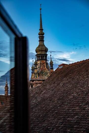 Фото номера Люкс с 1 спальней Гостевой дом Casa Baroca г. Сигишоара 18
