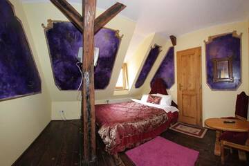 Фото номера Двухместный номер с 1 кроватью Гостевой дом Pensiune Citadela Sighisoara г. Сигишоара 16