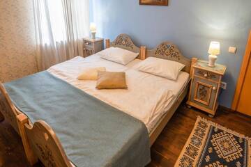 Фото номера Двухместный номер с 1 кроватью Гостевой дом Casa Saseasca г. Сигишоара 7